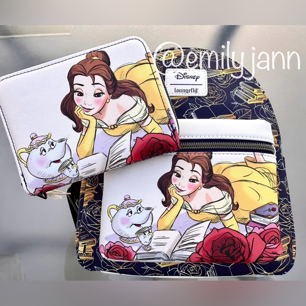 Beauty🥀and the Beast Backpack Set